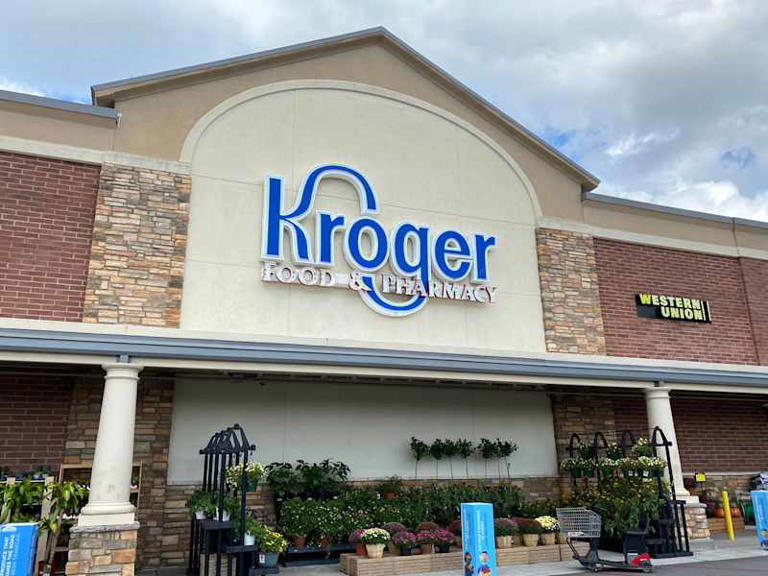 This map shows the most popular grocery store in every US state