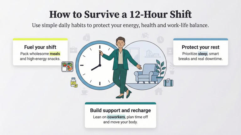 How to survive working 12-hour shifts