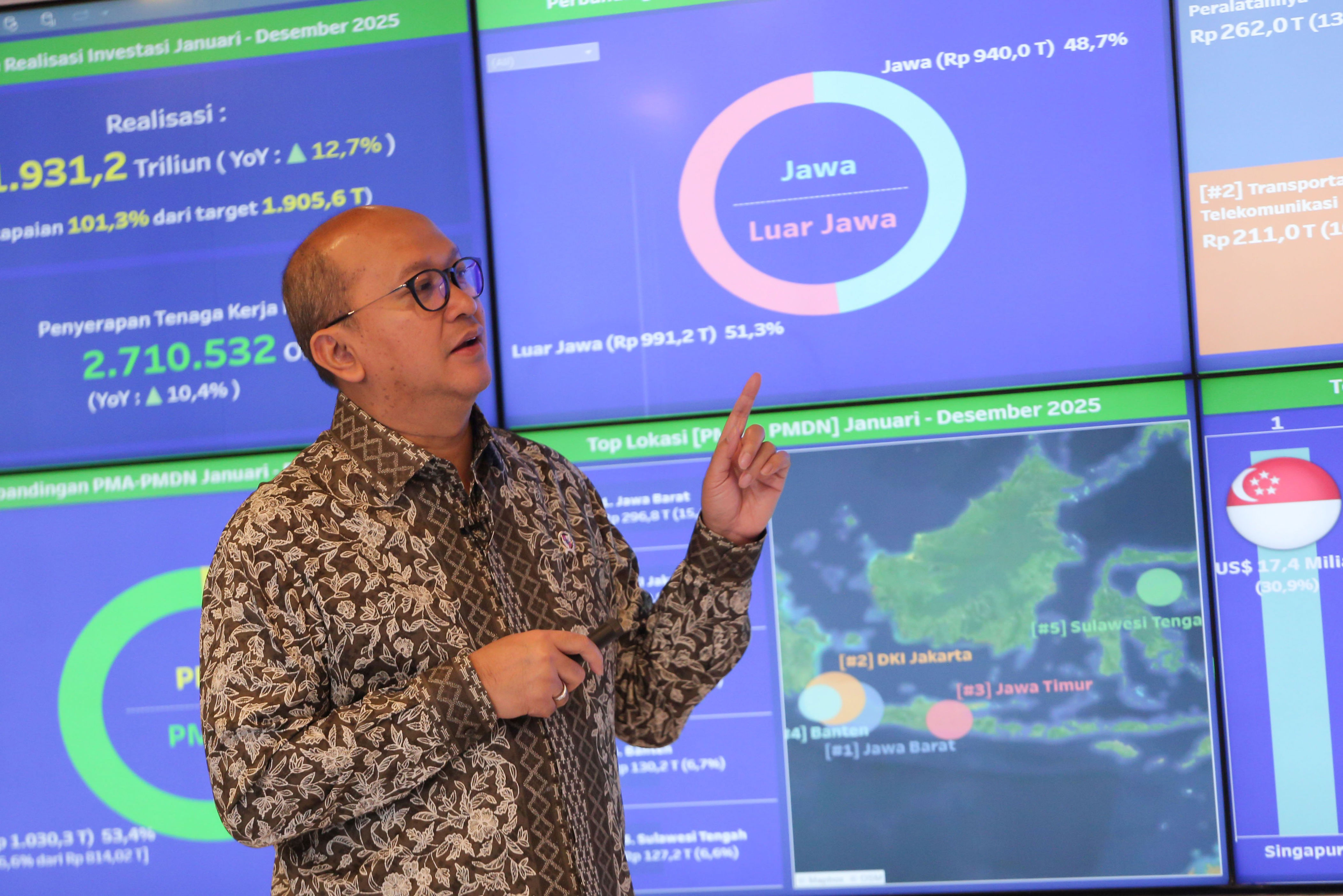 Dominasi Investor Lokal Diprediksi Berlanjut, Rosan: Karena Danantara