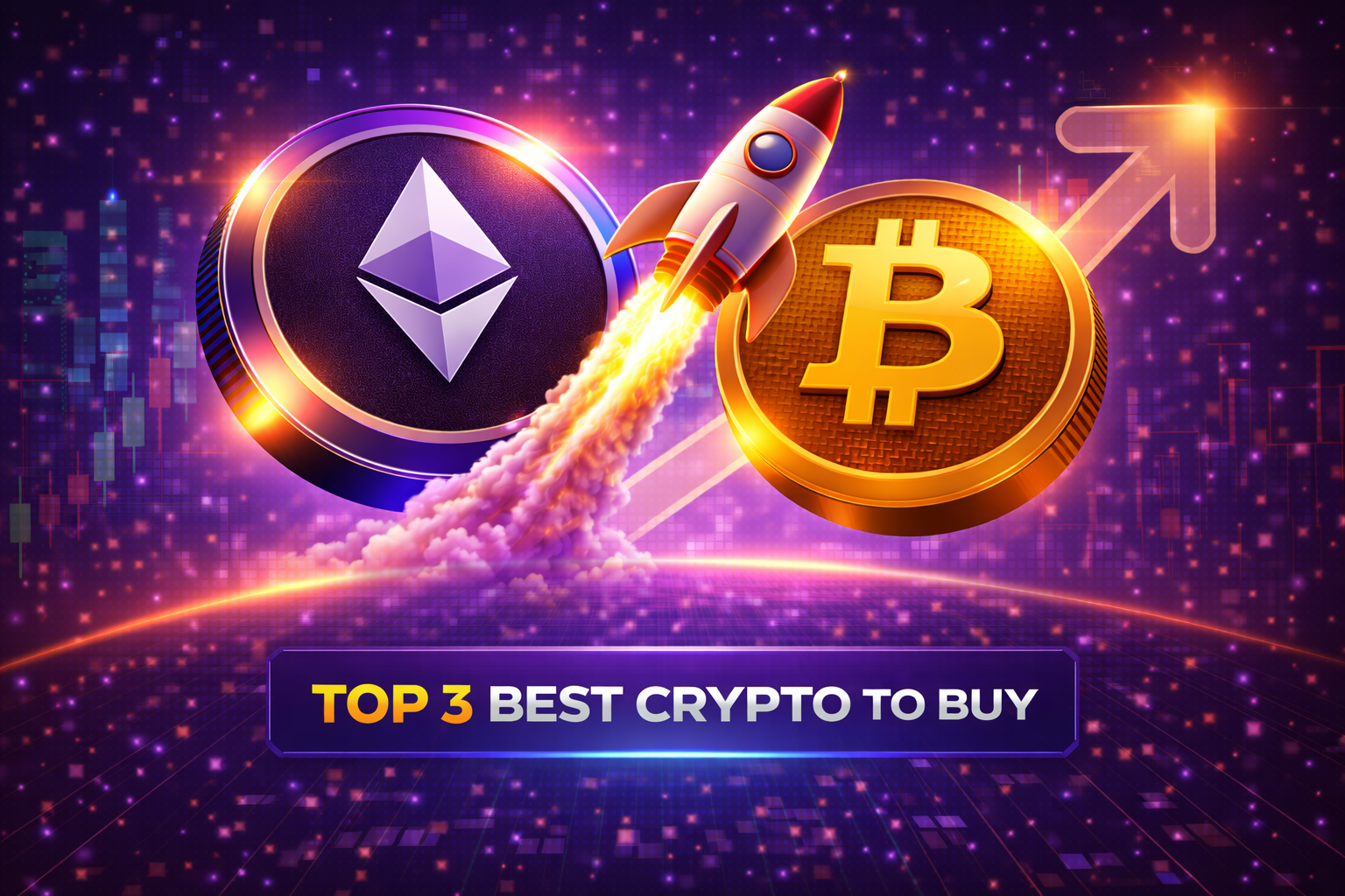 Top 3 best cryptos to buy now for 10x potential
