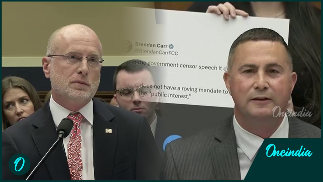 FCC chair Carr under fire as Soto questions crackdown on Trump satire over  Epstein, crypto & wealth | Watch