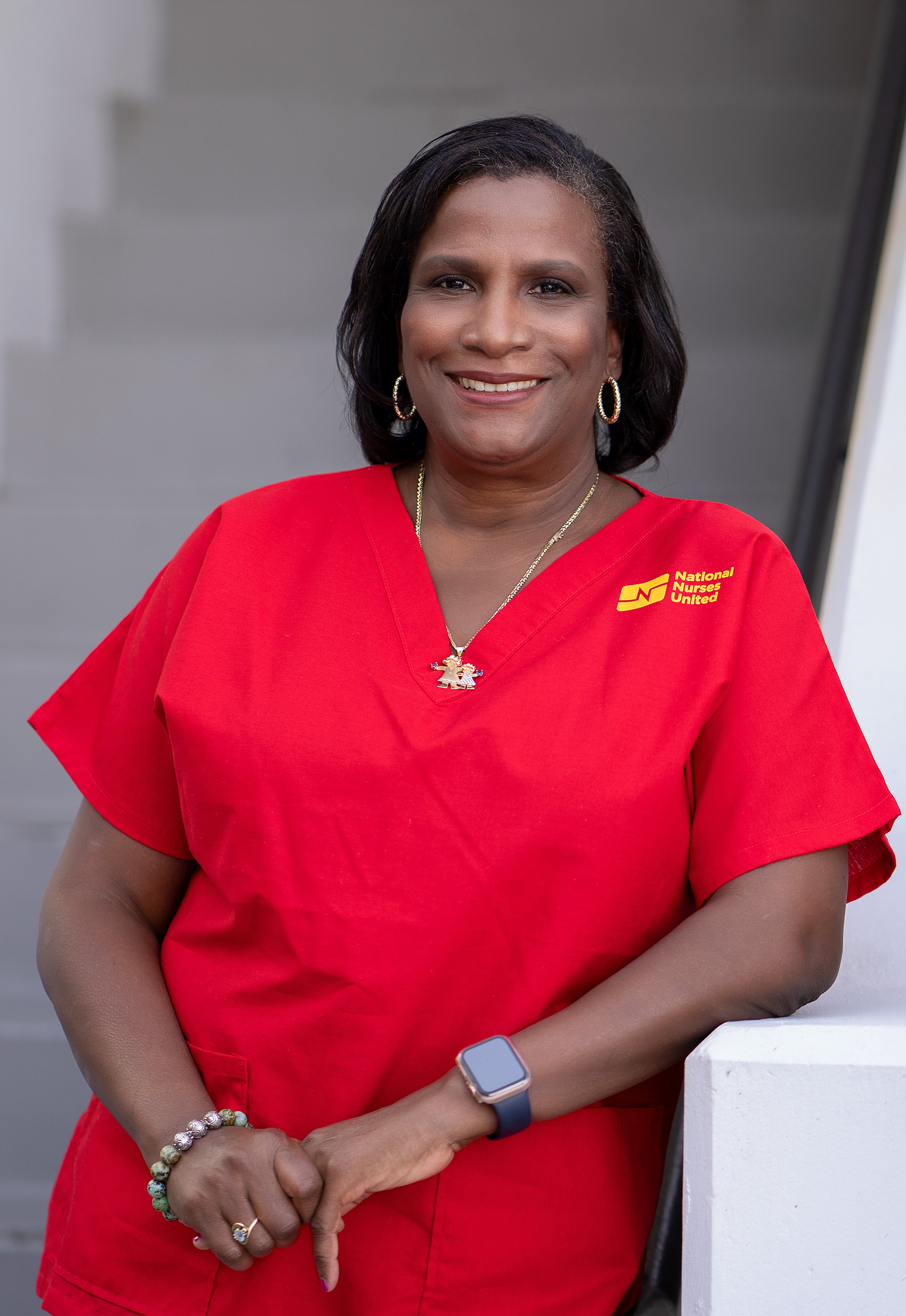 Nancy Hagans, an ICU registered nurse with over 30 years of experience, is furious about the changes to federal graduate student loans that will impact her profession (National Nurses United)