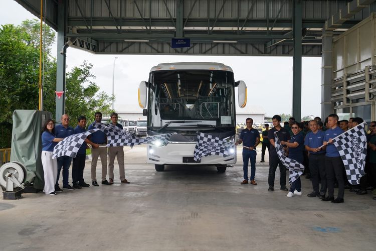 Bus rakitan Cikarang tembus pasar Thailand, Mercedes-Benz perluas ekspor