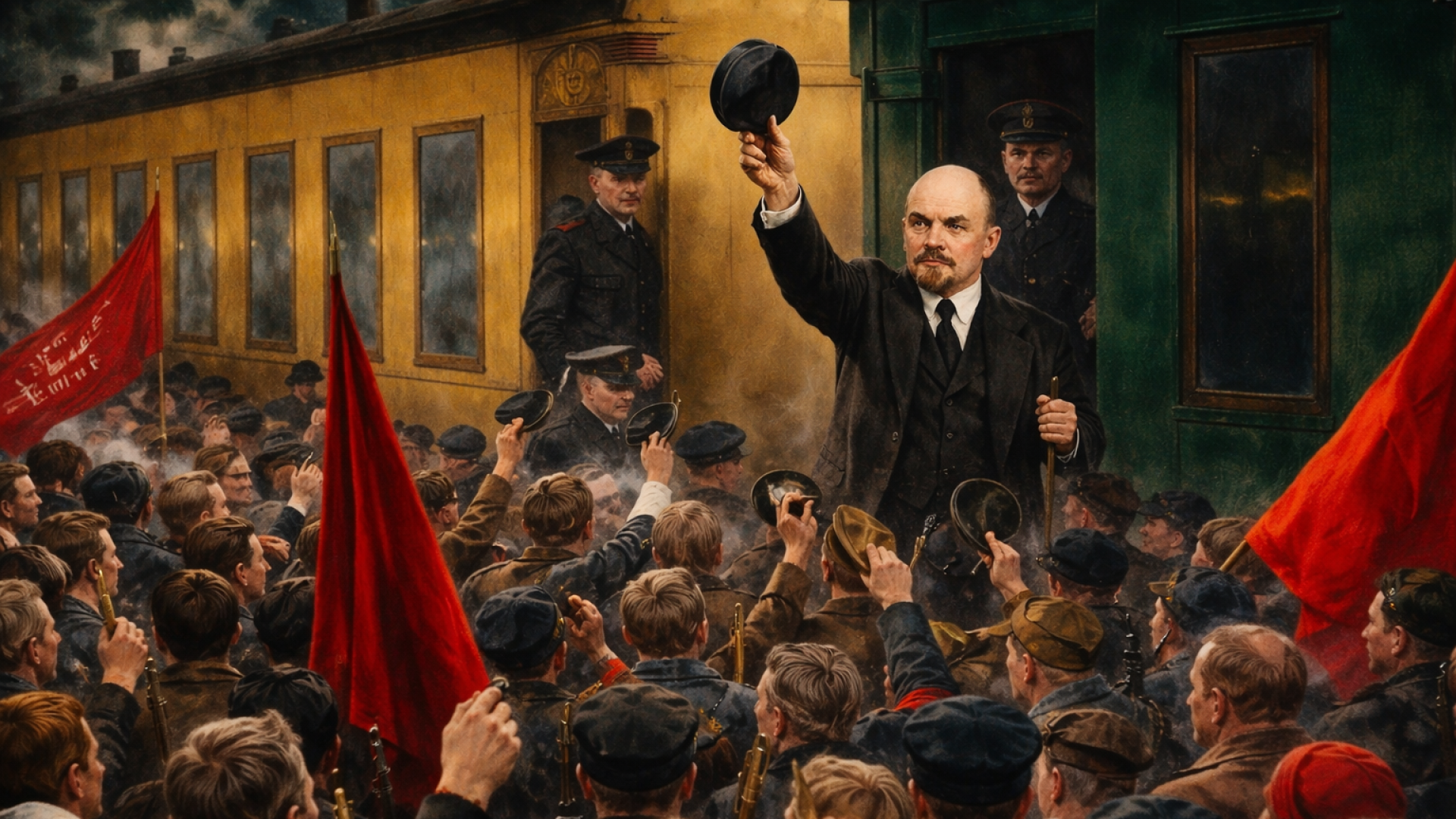 Germany’s sealed train, Lenin returns, and the quiet coup that ended ...