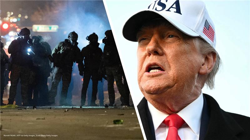 Trump threatens to invoke Insurrection Act in Minnesota