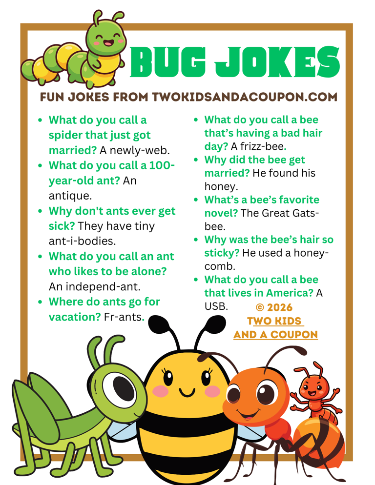 Our 20 punny bug jokes are un-bee-lievably funny
