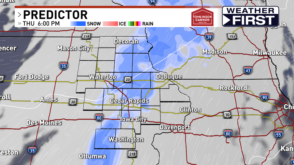 Snow could lead to slick roads, low visibility to end the week in ...