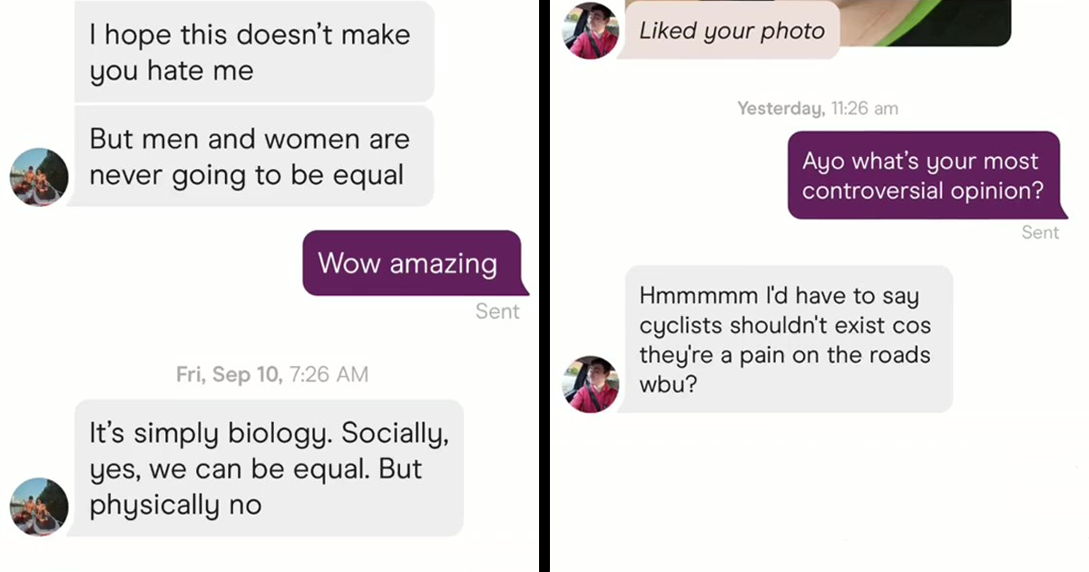 Women are saving time on dating apps by asking for controversial