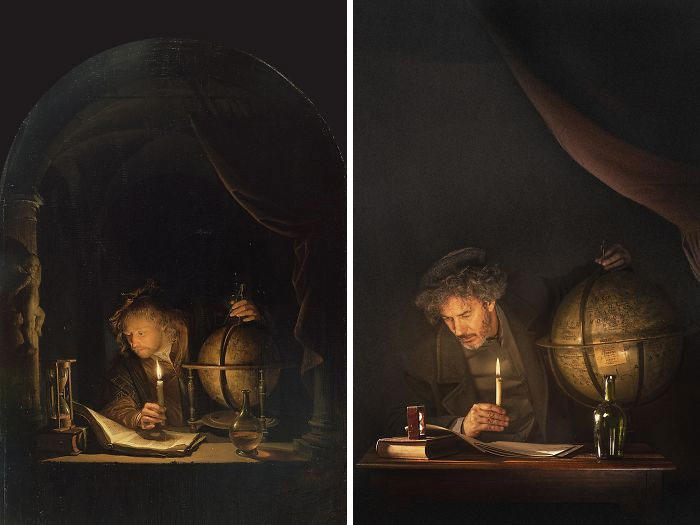 25 creative recreations of famous artworks from the museum challenge