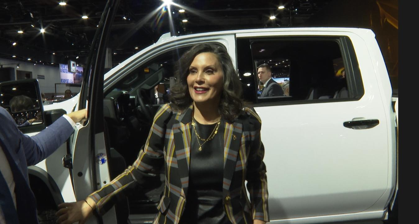 Michigan Gov. Whitmer rebukes President Trump's tariff strategy during ...