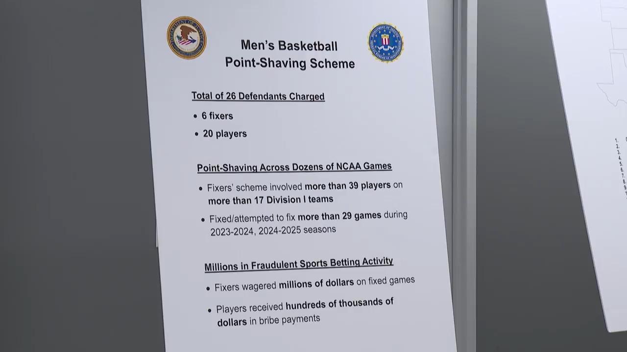Former NCAA players and fixers charged over rigged basketball games ...