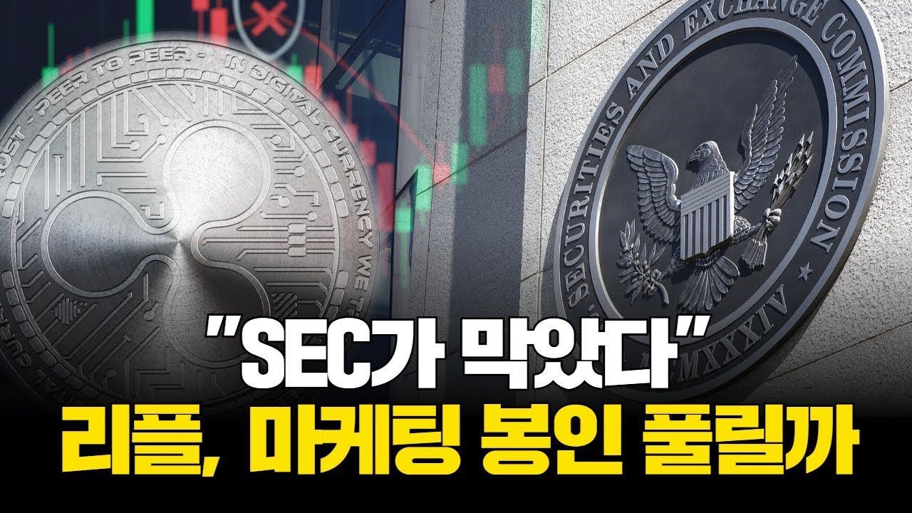 SEC가 막았다…리플, 마케팅 봉인 풀릴까 | Watch