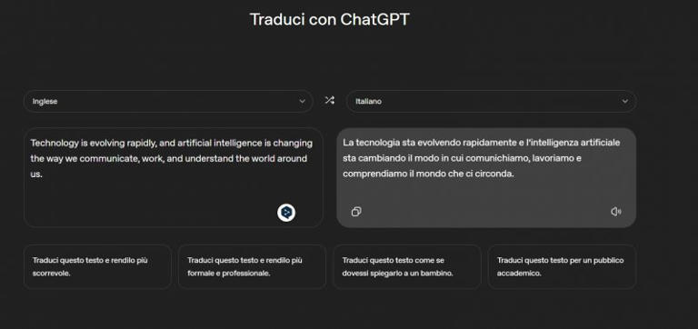 OpenAI annuncia ChatGPT Translate: il nuovo strumento IA per tradurre ...