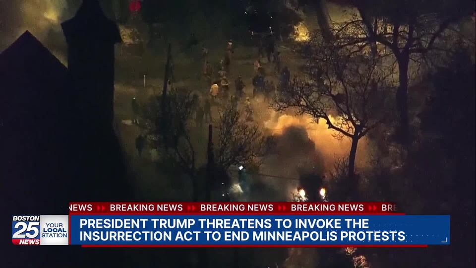 President Trump threatens to use the Insurrection Act to put an end to ...