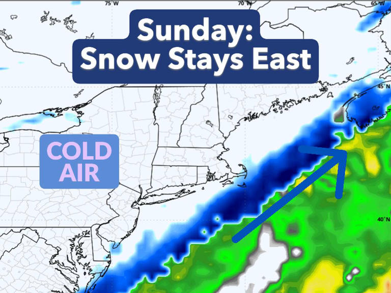 Snow, bitter cold in Connecticut's forecast this weekend. Here's what ...