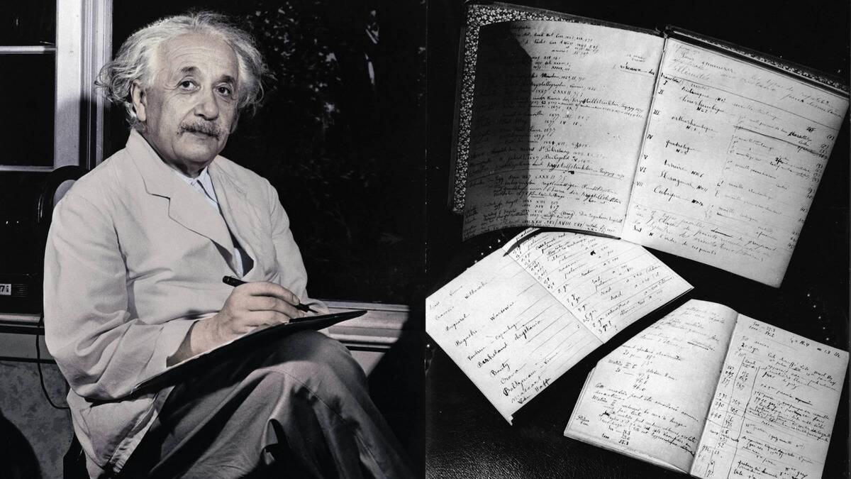 Personal notebooks that reveal how breakthrough ideas form