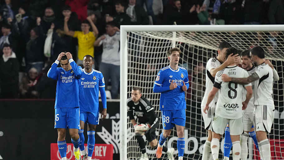 Real Madrid were unceremoniously dumped out of the cup. | Jose Hernandez/Anadolu via Getty Images