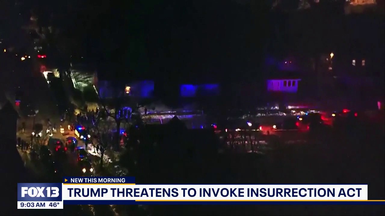 Trump threatens to invoke Insurrection Act