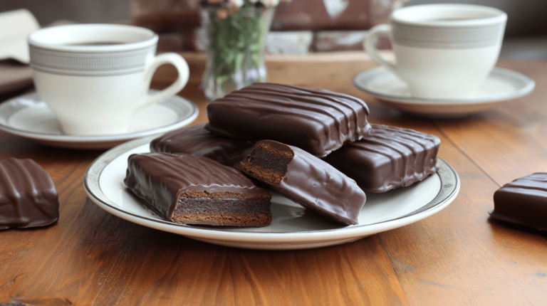 Homemade Tim Tams, from the land down under