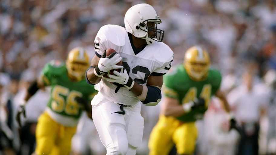 Former Penn State RB earns a spot next to college football's greatest ...
