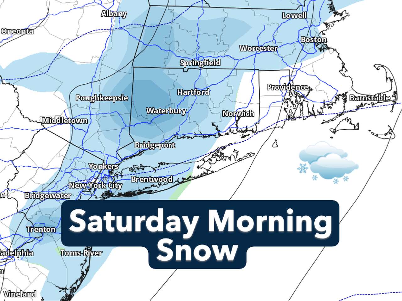 Snow, bitter cold in Connecticut's forecast this weekend. Here's what ...