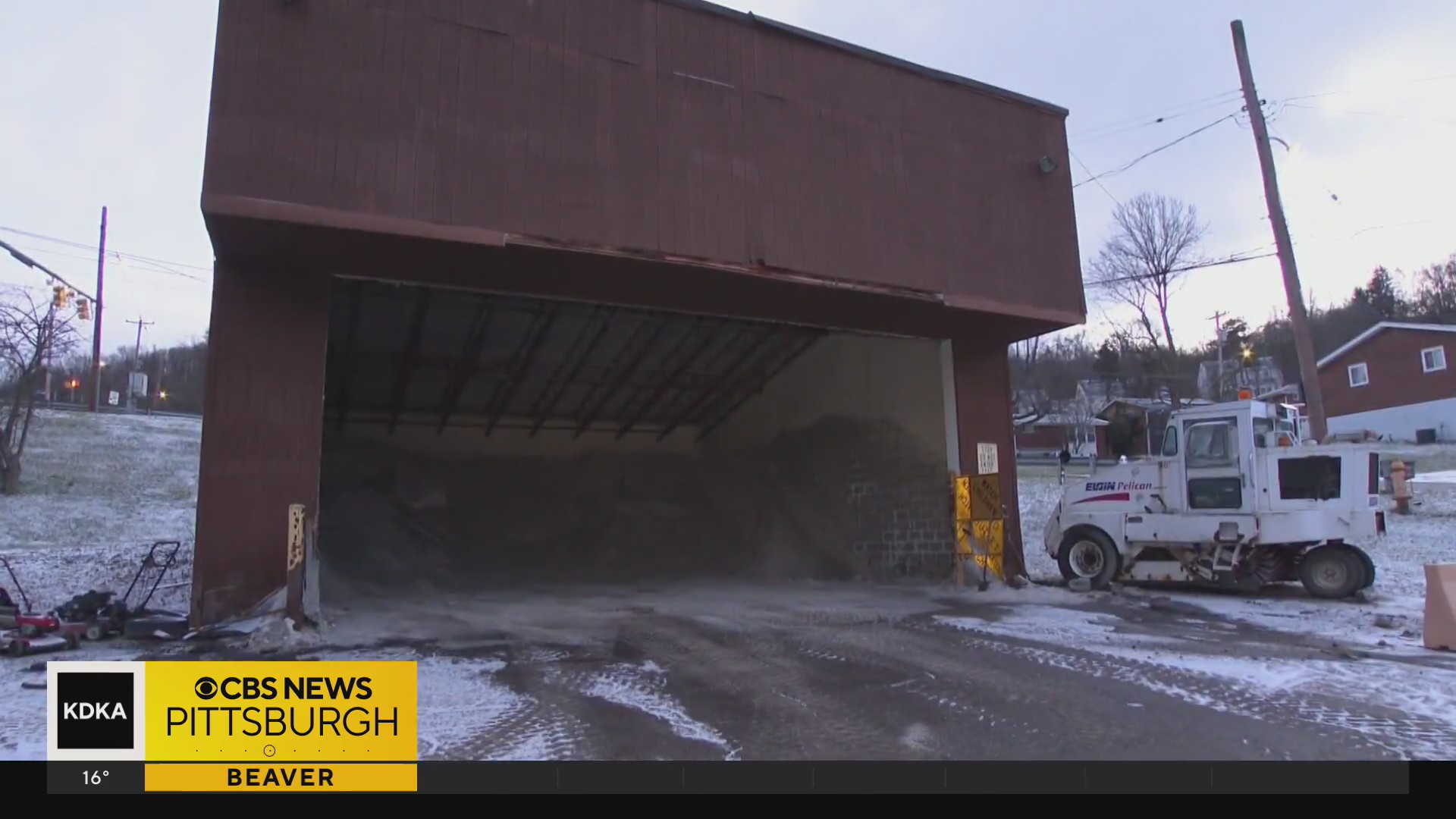 Scott Township experiencing delay in road salt delivery