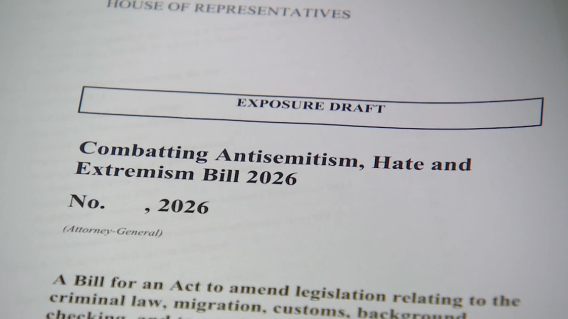 Coalition blocks Labor hate speech laws over extremism concerns