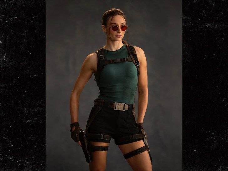 Sophie Turner channels Lara Croft in first look at 'Tomb Raider' reboot