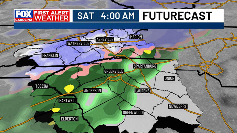 First alert - Bitter cold Friday, snow chances this weekend