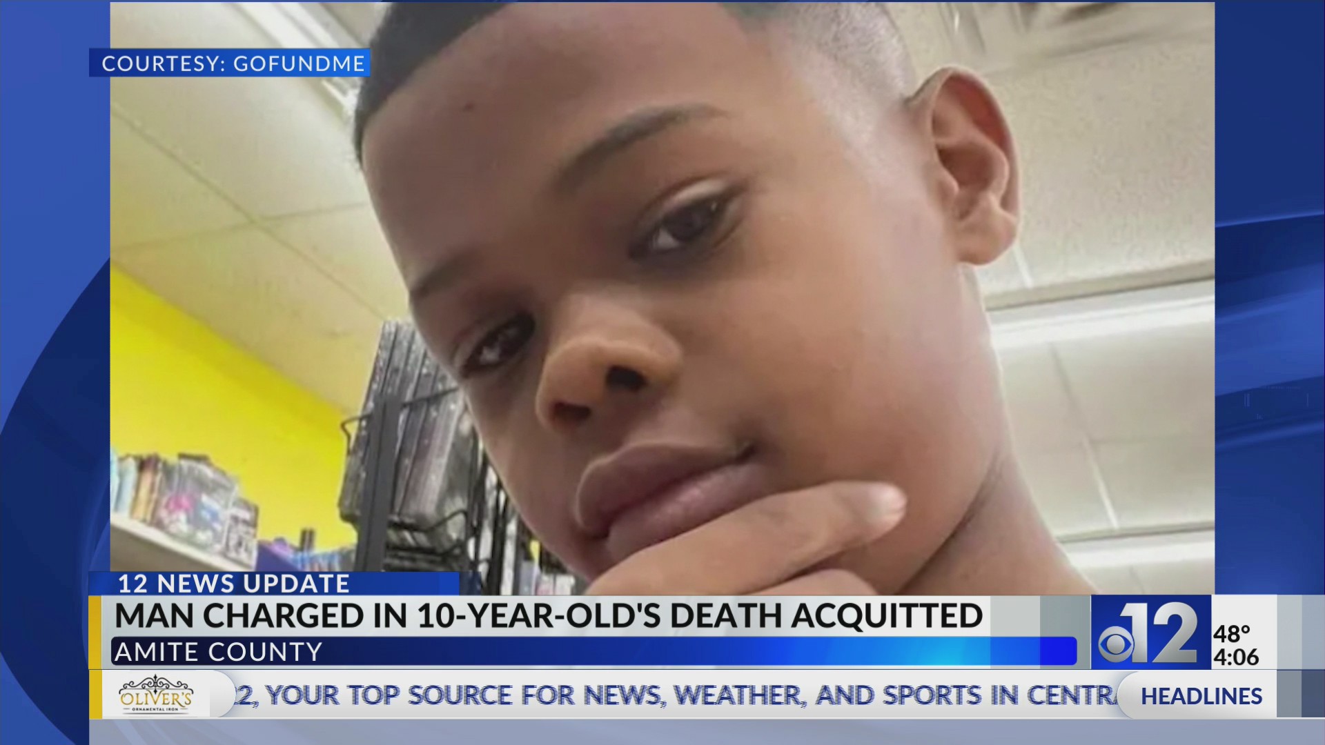 Driver found not guilty in crash that killed Amite County 10-year-old
