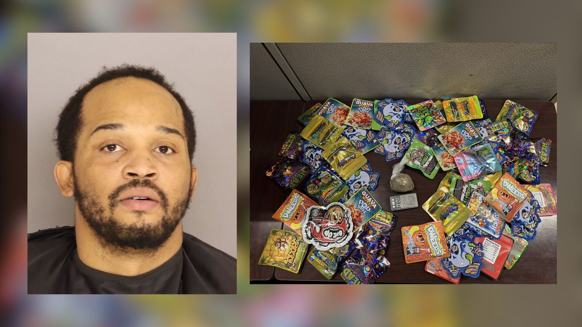 SCSO: Wanted man arrested on multiple drug charges after foot chase