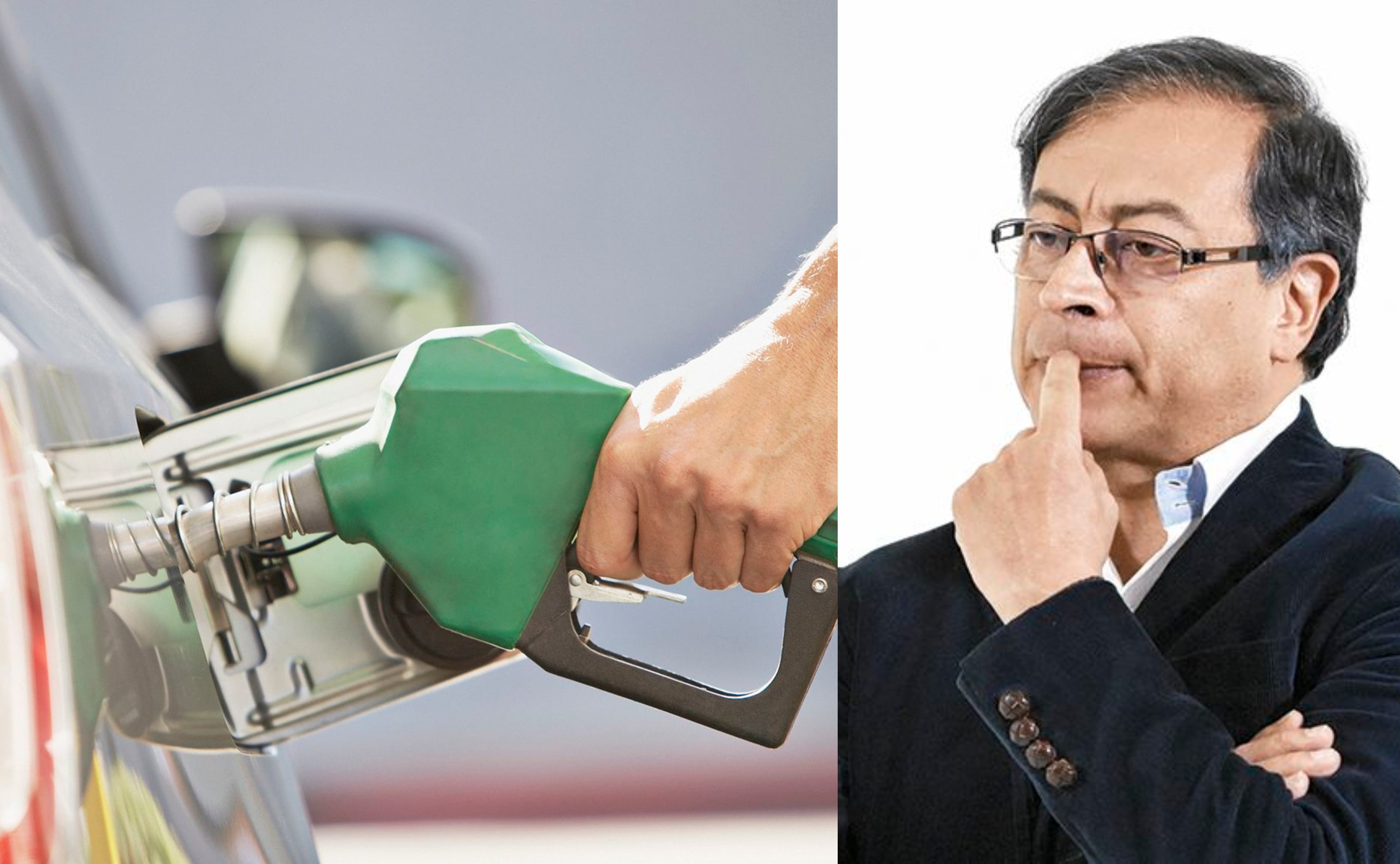 Gustavo Petro sorprendió con anuncio sobre el precio de la gasolina y ...