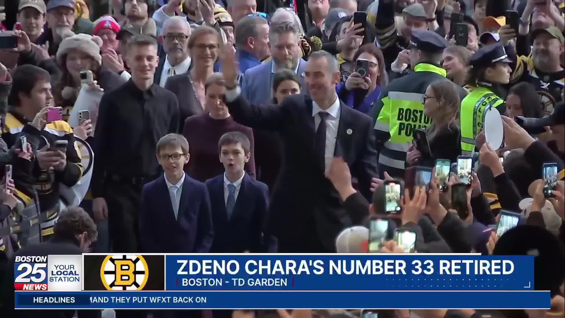 ‘I am speechless’: Big Z’s number 33 hung in the rafters, retired by ...