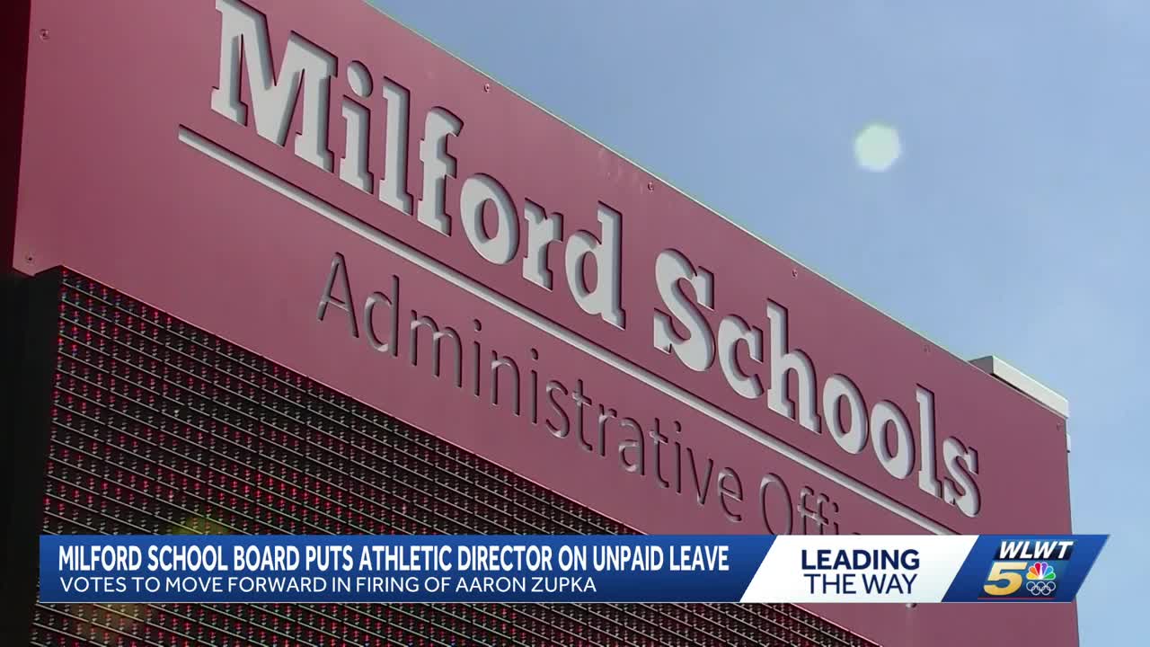 Milford AD placed on unpaid administrative leave amid allegations