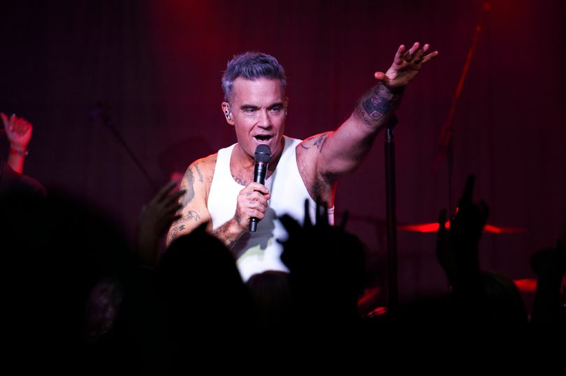 Robbie Williams live