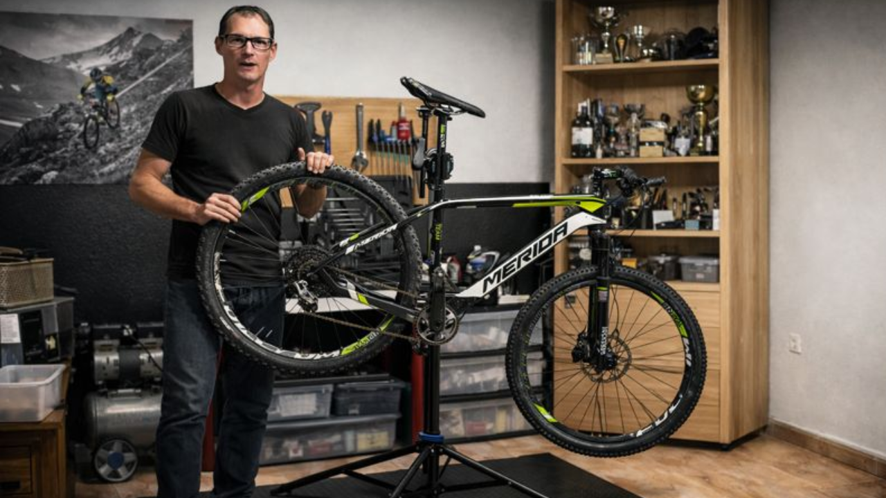Cómo realizar el mantenimiento de la horquilla de una bicicleta Merida ...
