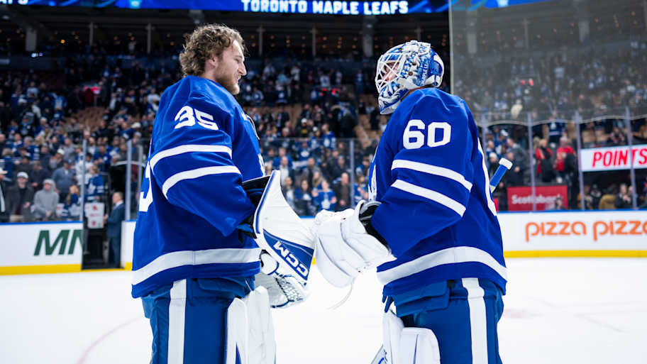 A Maple Leafs goaltending dilemma may be on the horizon<br>