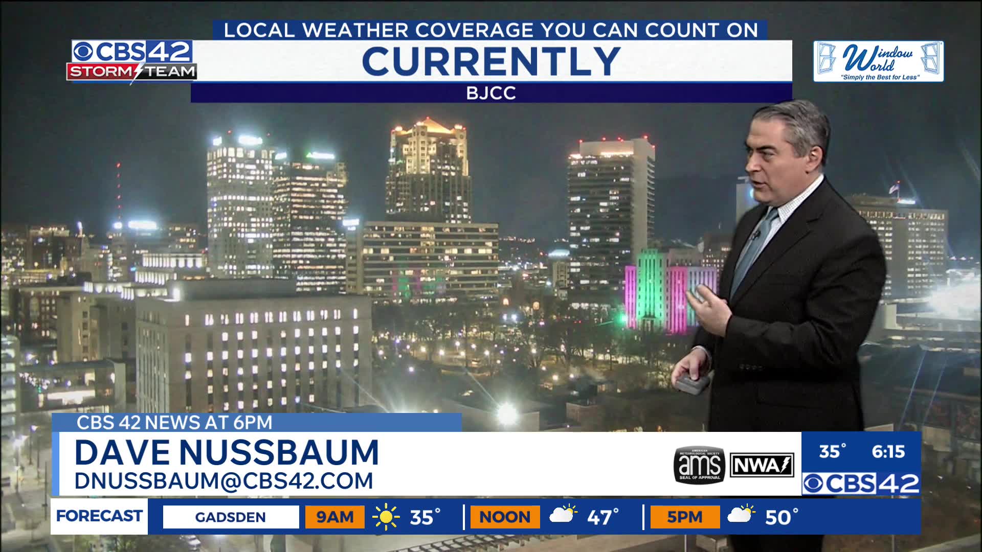 Snow or no snow this weekend: CBS42 News @ 6pm