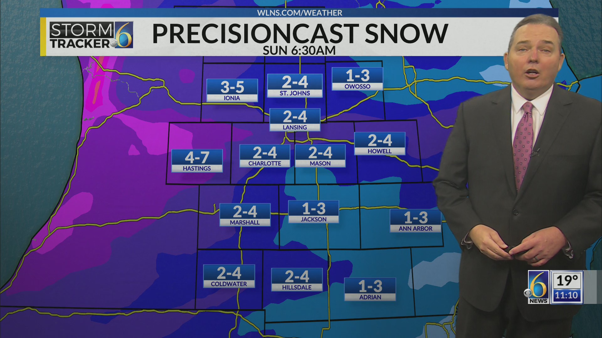 Arctic air and snow this weekend