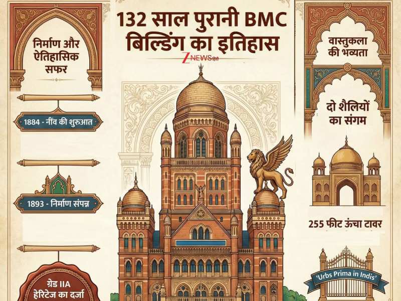 BMC building history: मुंबई का 'सफेद महल'! आखिर किसने और क्यों बनवाई ...