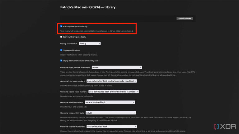 I’m back on Plex, and these are the 4 settings I changed right away