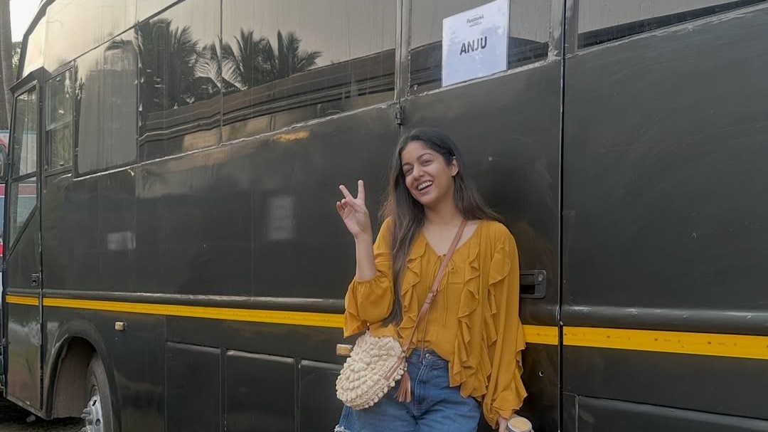 Ishita Dutta confirms Drishyam 3 shoot with first BTS photos from sets<br><br>