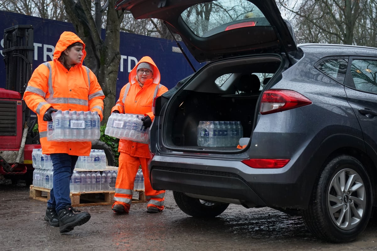Water restored to most homes in Kent and Sussex after six days of ...