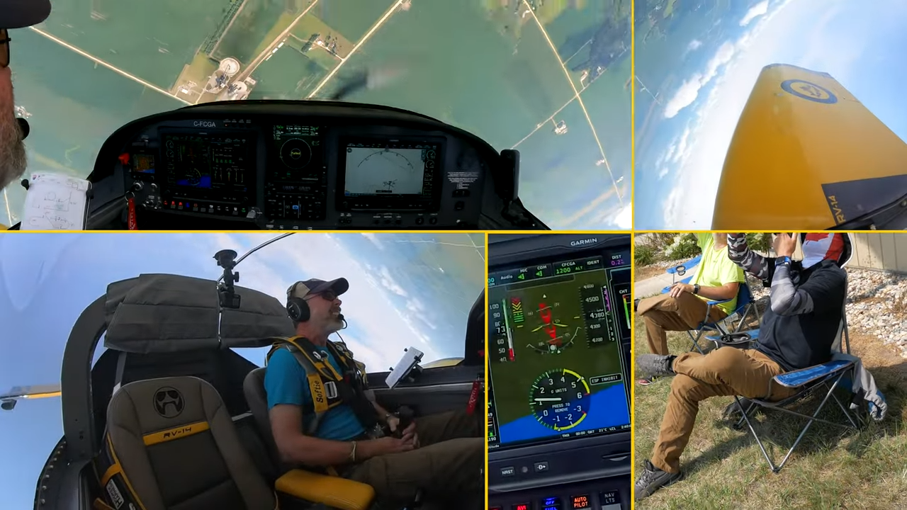 Watch aerobatic pilots train inside an invisible box