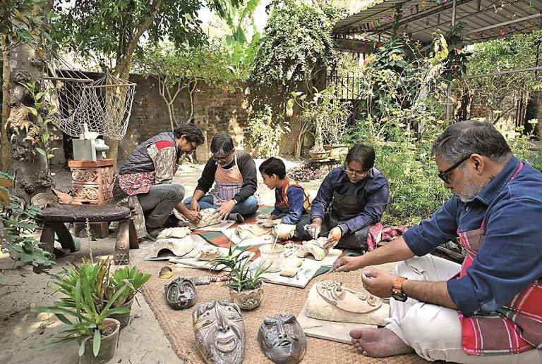 Ceramic, cyanotype, clay imprints: Discover creativity in spaces beyond ...