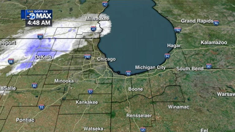 Chicago weather: Snow moves through Chicago area | Radar