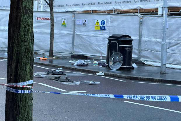 Person rushed to hospital after falling from height in Woolwich
