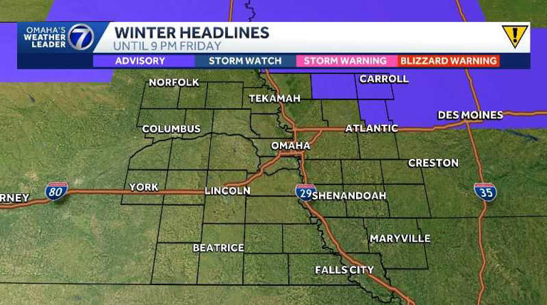 Strong winds Friday, light snow possible heading into bitter cold weekend