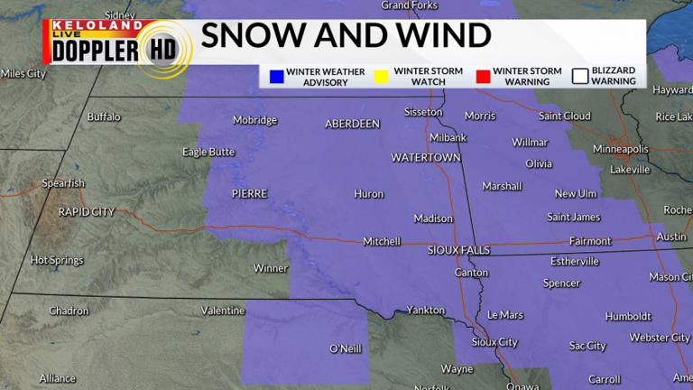 Snow & cold...welcome back to winter