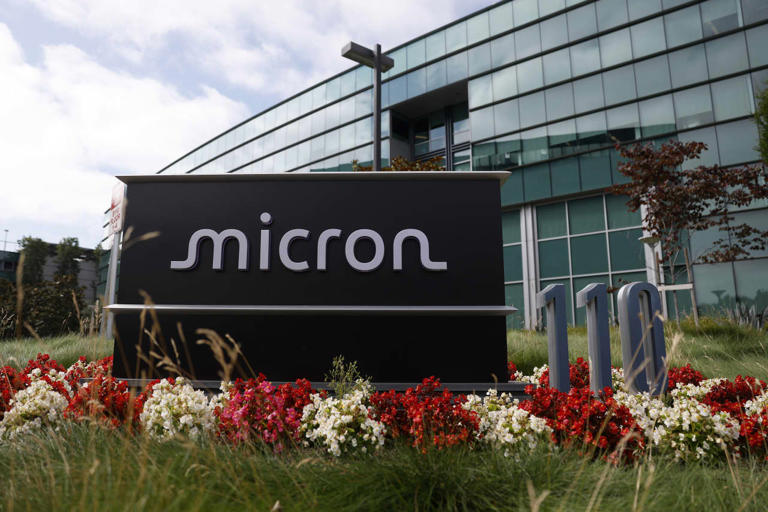 Micron Technology competes with South Korea’s Samsung Electronics and SK Hynix in the memory-chip sector.